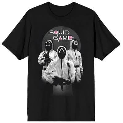 Squid Game Guards Iconic Crew Neck Short Sleeve T-Shirt