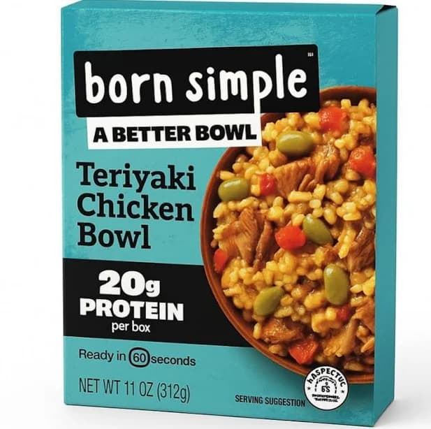 Chicken Rice Bowl, Rice dishes, 11 oz Shelf-Stable Meal Box -- High Protein Ready Meal with Tender Chicken & Savory Sauce, Microwave in 60 Seconds