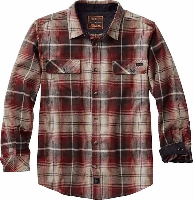 Legendary Whitetails Men's Buck Commander Casual Flannel Shirt