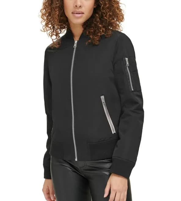 Levi's Women's MA-1 Satin Bomber Jacket