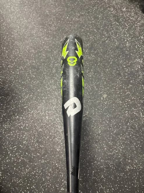 Used Demarini Uprising Bb/sb Fastpitch Bat Black And Neon Green 28"