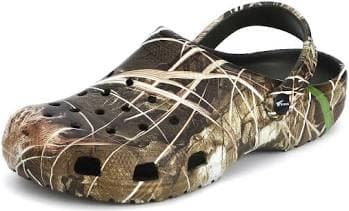 8Fans Men's Lightweight Slip-On Camo Clogs