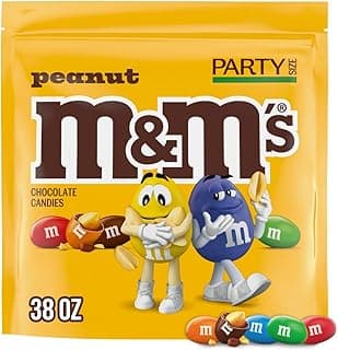 Peanut Milk Chocolate Candy Bulk Pack, Party Size, 38 oz Bag