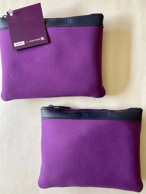 United Airlines Business Class Amenity Kit