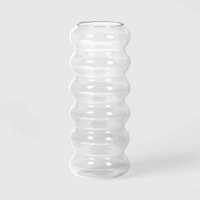 Room Essentials Bubble Glass Vase