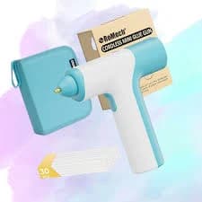Teal Cordless Glue Gun