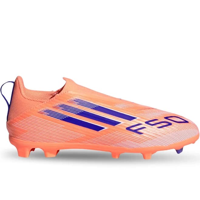 adidas Kids' F50 League Laceless Firm Ground Cleats