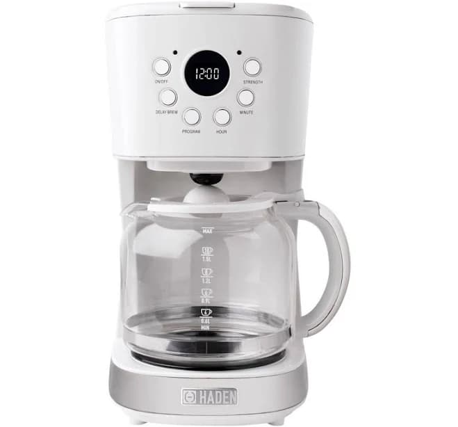 Haden Coffee Machine 12 Cup Programmable Drip Coffee Maker