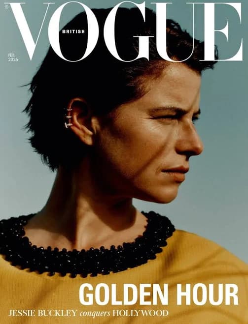 BRITISH Vogue UK Magazine February 2026 - Jessie Buckley
