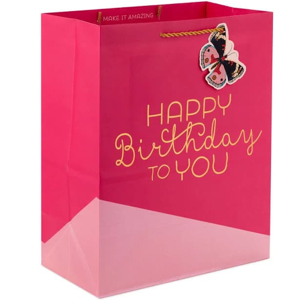 Hallmark 13" Happy Birthday Large Gift Bag
