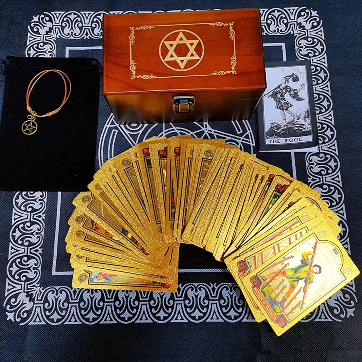 Gold Foil Tarot Deck