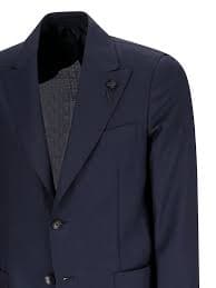 Lardini single-breasted patch-pocket Jacket | Blue | FARFETCH BH