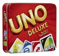 UNO Deluxe Card Game Tin