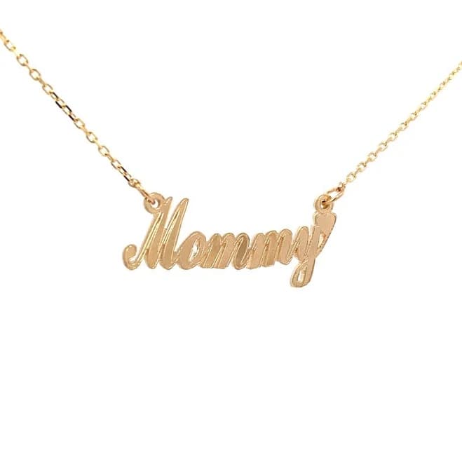 Custom Mommy Necklace