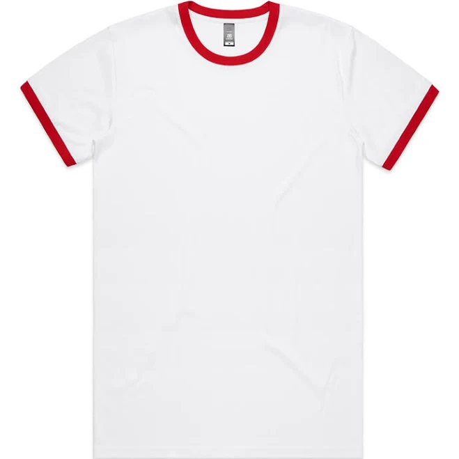 MENS AS Colour Staple Ringer Tee