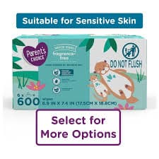 Parent's Choice Fragrance Free Baby Wipes, 600 Count (Select for More Options) HSA/FSA Eligible - Walmart.com