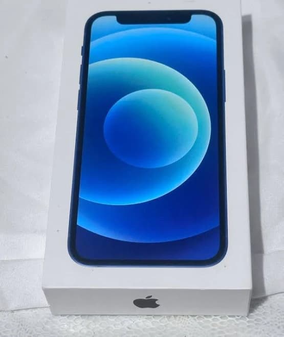 Apple Iphone Empty Boxes White 12 Mini Blue 64g Model A2176 Storage