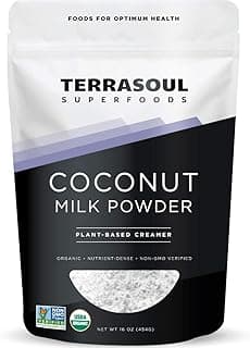 Organic Coconut Milk Powder, 16 Oz - Plant-Based Creamer | Keto Friendly