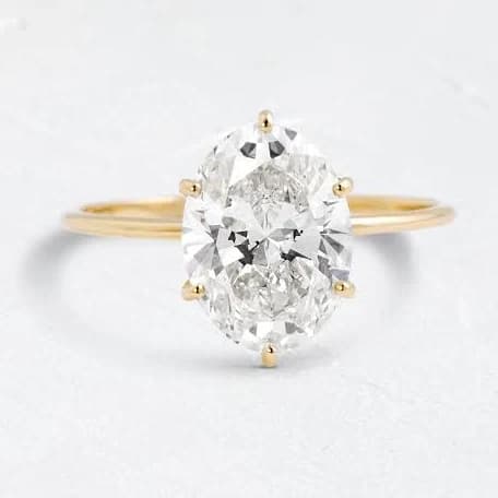 melanie casey Whisper Ring with Pave Band