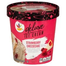 Giant Deluxe Strawberry Cheesecake Ice Cream