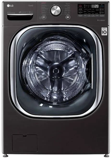 LG 5.0 Cu. Ft. Black Steel Front Load Washer