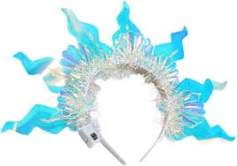 Amazon.com: NLAIOUSL Flashing Tinsel Headband Party Costume Light up Raves Party Karaoke Photo Props Party Blingbling Hair Hoop Nightclub : 服裝，鞋子和珠寶