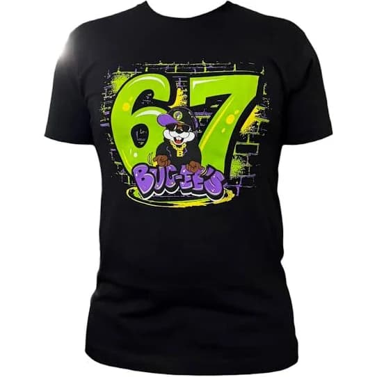Buc-ee’s “67” Neon Graffiti T-Shirt