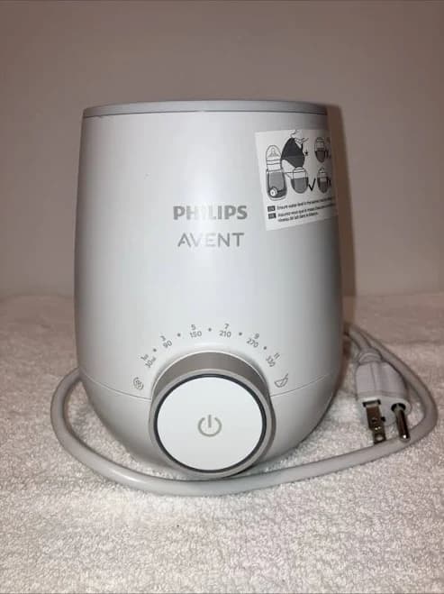 Philips Advent Fast Bottle Warmer, Automatic Shut-off, Warms 5 Oz In 3