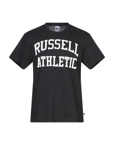 Russell Athletic Man T-shirt Black Size S Cotton