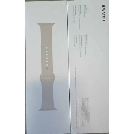 Genuine Apple Watch Sport Band(45mm | S/m) for Apple Watch Series 9 - Starlight, Adult Unisex, Size: Small/Medium, White