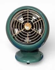 VFAN Mini Classic Personal Vintage Air Circulator Fan Green Retro