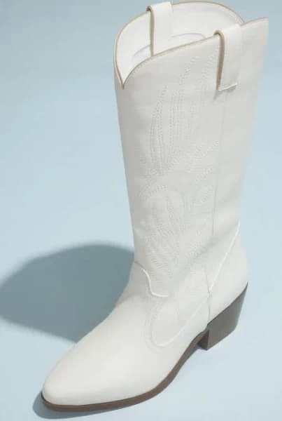 DB Studio Faux Leather Western Boots