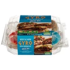 Fresh Creative Foods Meat Kit, Beef & Lamb, Gyro, Pita Sandwich, Express, 18.4 oz (1 lb 2.4 oz) 522 g