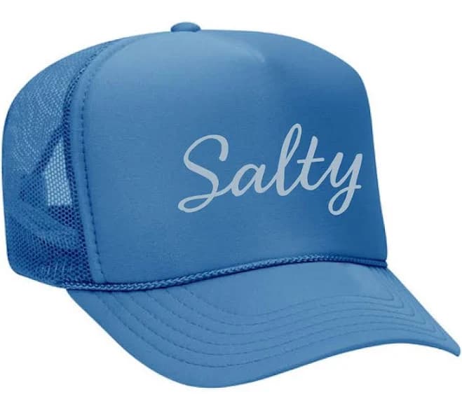 Salty Adjustable Mesh Trucker Hat