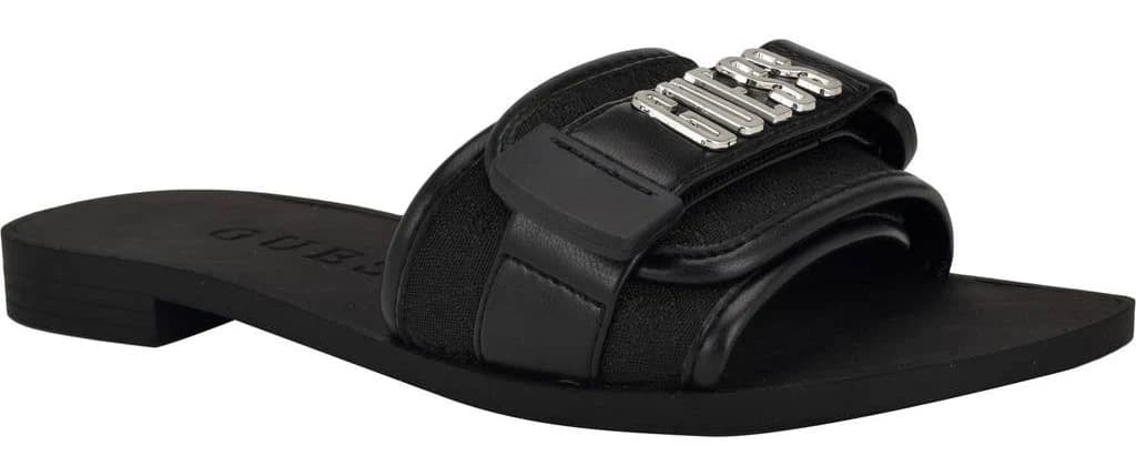 GUESS Women's Elyze Slip-On Slide Sandals