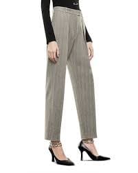The Kooples Flowing Herringbone Suit Pants In Gray | ModeSens