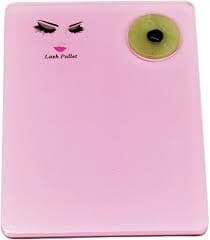 Sisiter 2-in-1 Acrylic Eyelash Extension Pallet + Round Jade Stone Set Eyelash Grafting Tool Pad Lash Tray Gasket (Pink): Buy Online at Best Price in UAE - Amazon.ae