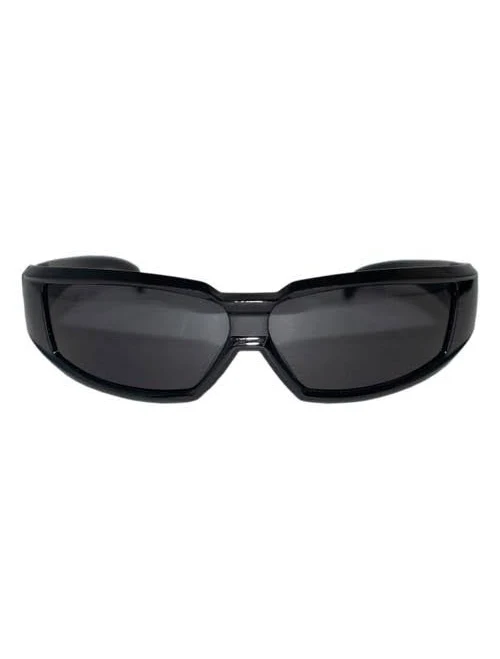 Fifth & Ninth Ford 59mm Polarized Wraparound Sunglasses in Black/Black at Nordstrom