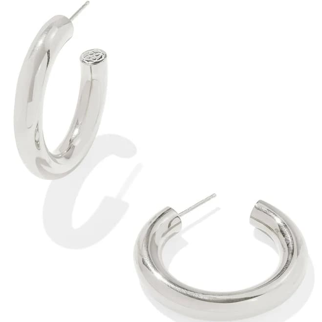 Kendra Scott Women's 18k Yellow Gold Vermeil Tube Hoop Earrings