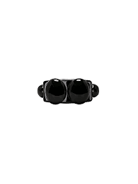 Jean Paul Gaultier x La Manso Siames Ring in Black Brilliant | FWRD