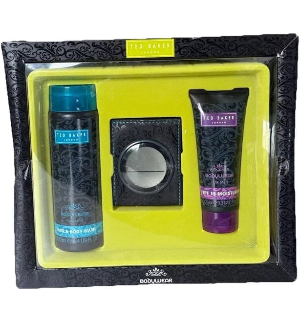 Ted Baker Grooming | Ted Baker Mens Wash Gift Set Mens Gift Set Travel Wash Bag New | Color: Blue | Size: Os | Pm-15404125's Closet