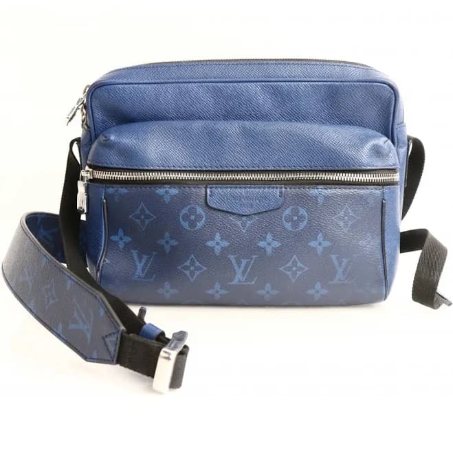 LOUIS VUITTON Crossbody Bag: Blue Monogram