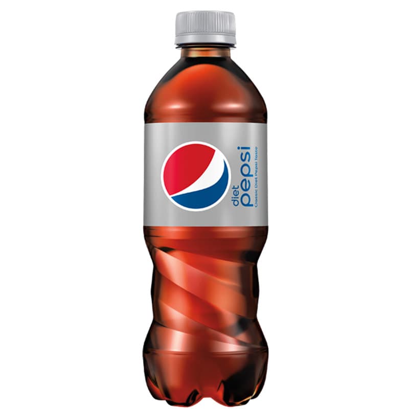 Diet Pepsi 20 fl oz Bottles - 24 Pack