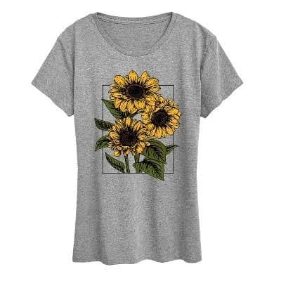 Vintage Sunflowers Graphic T-Shirt