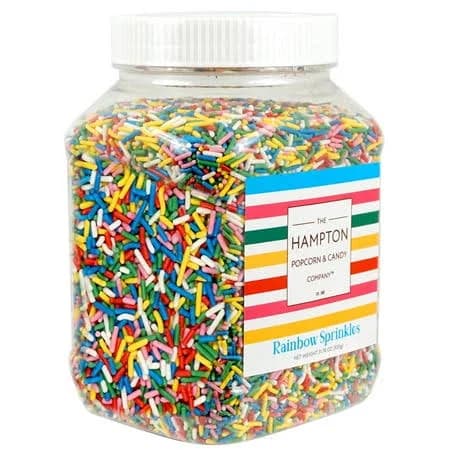 The Hampton Candy Rainbow Sprinkles Jimmies Sprinkles For Cake Decorating
