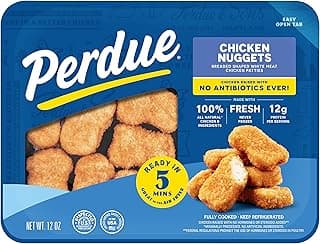 Perdue, Breaded Chicken Breast Nuggets, Fully Cooked, Fresh Tray Pack, 12 oz