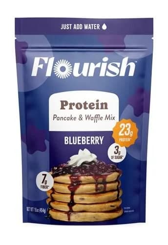 Flourish Blueberry Protein Pancake Mix