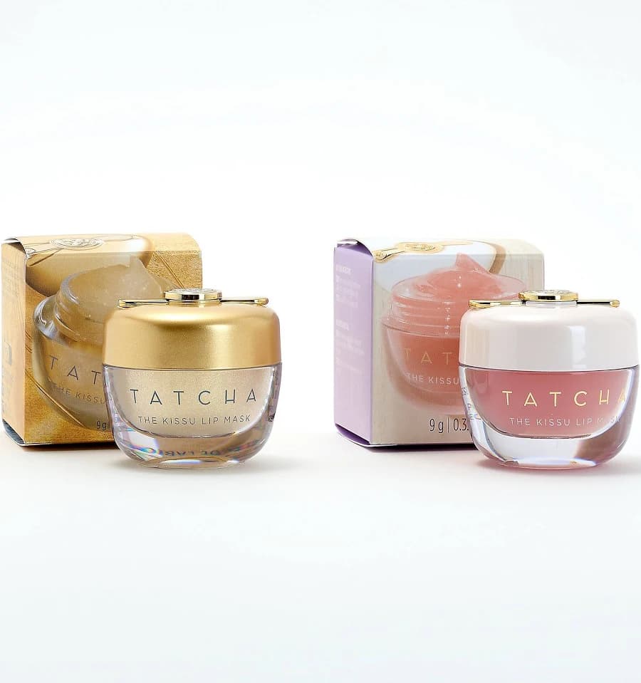 Tatcha Kissu Gold Leaf Kissu Lip Mask Duo