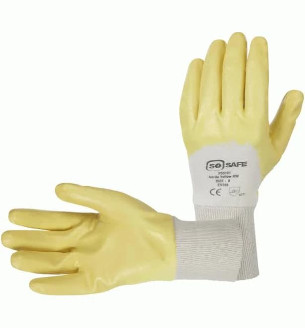 Orbit International Nitrile Full Coated Knit Wrist Glove