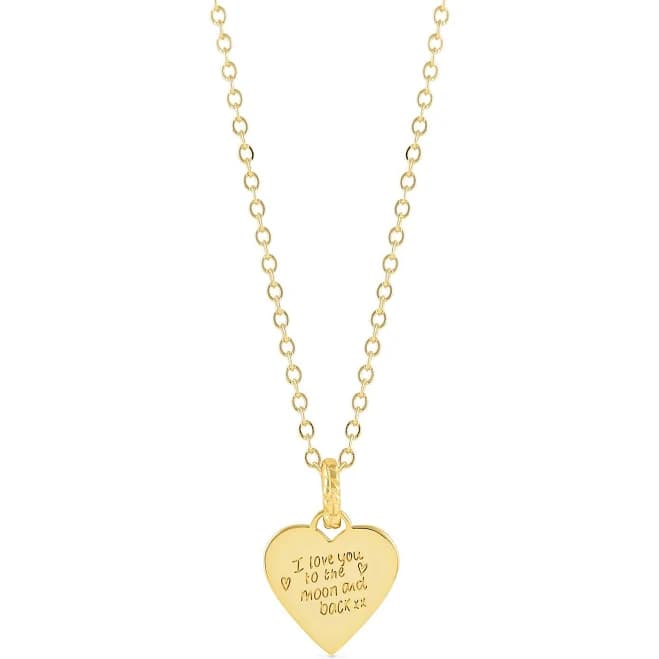 Engraved Heart Necklace